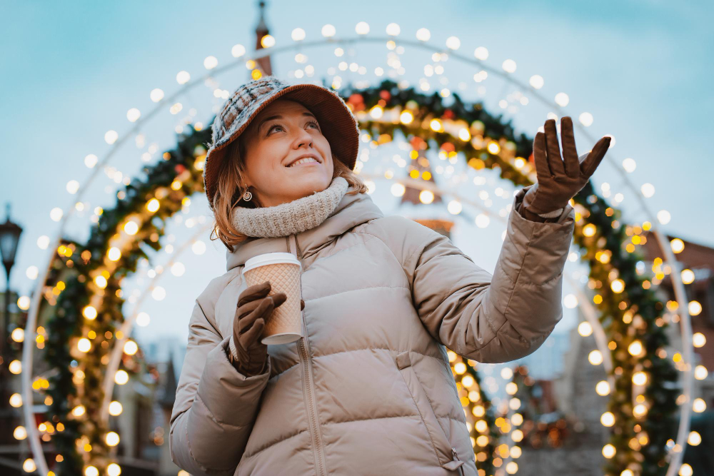 Marché de Noël Vichy girl