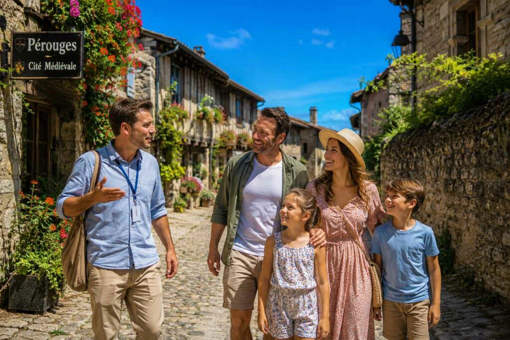 Visiter Pérouges avec un guide privé