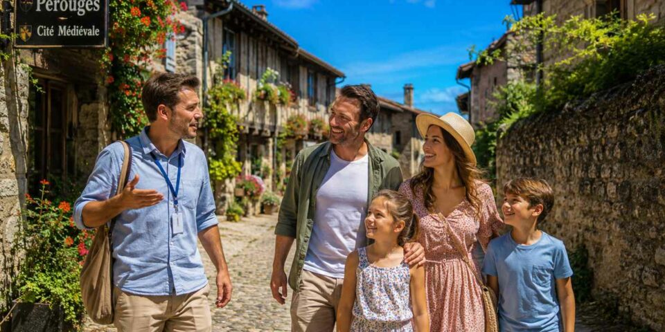 Visiter Pérouges avec un guide privé
